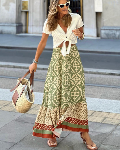 La Bella Vita Maxi Skirt