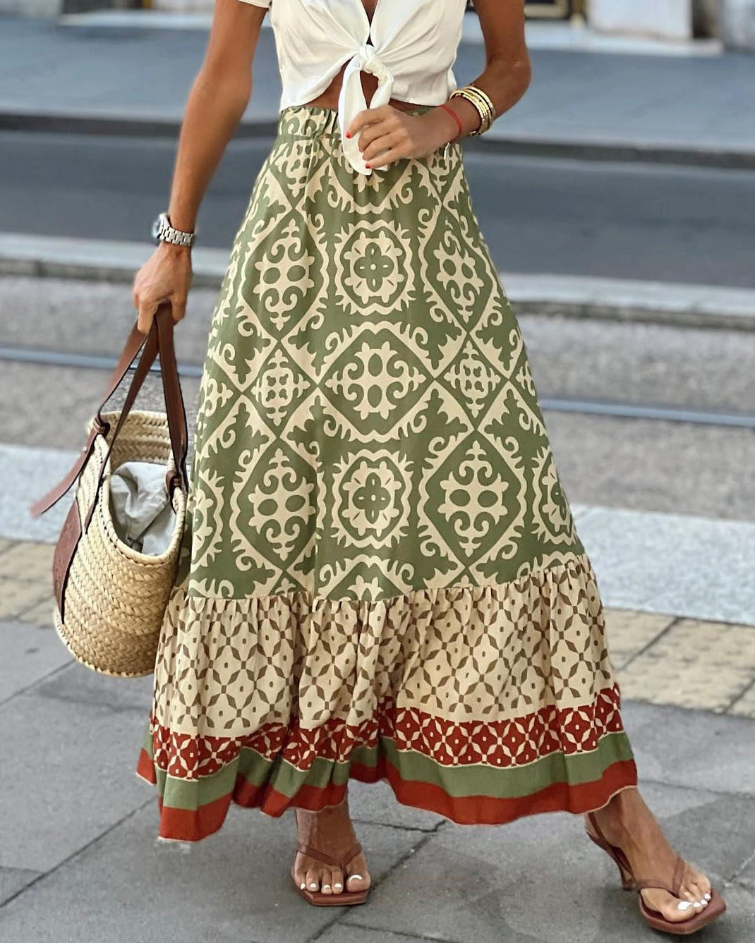 La Bella Vita Maxi Skirt
