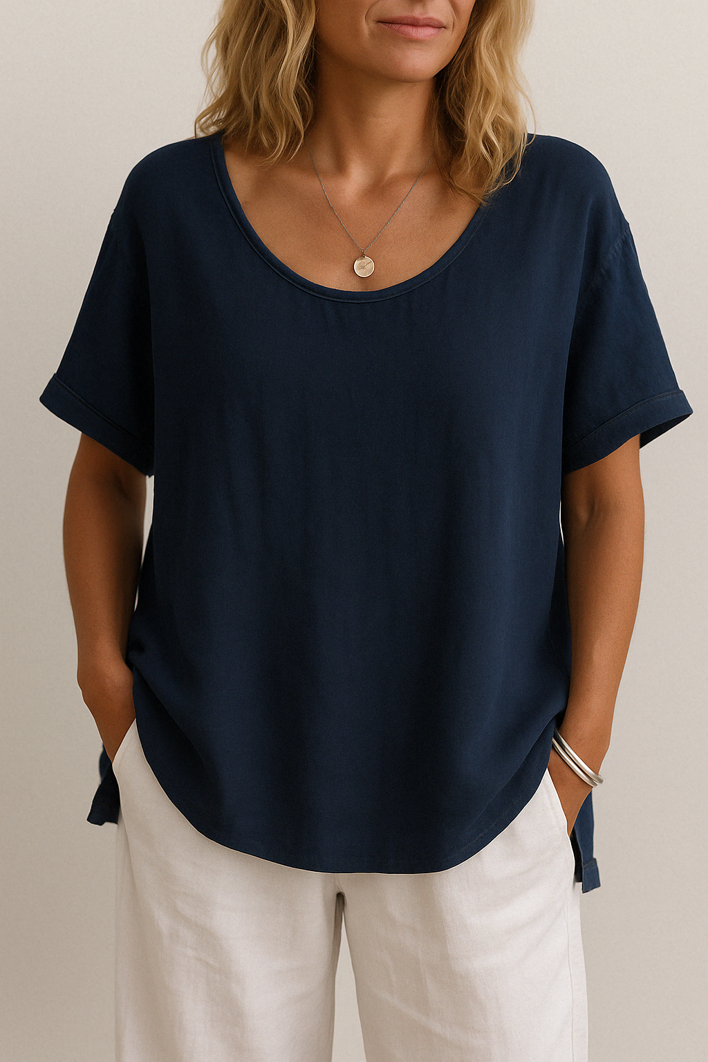 Lina Loose Fit Blouse (1+1 GRATIS)