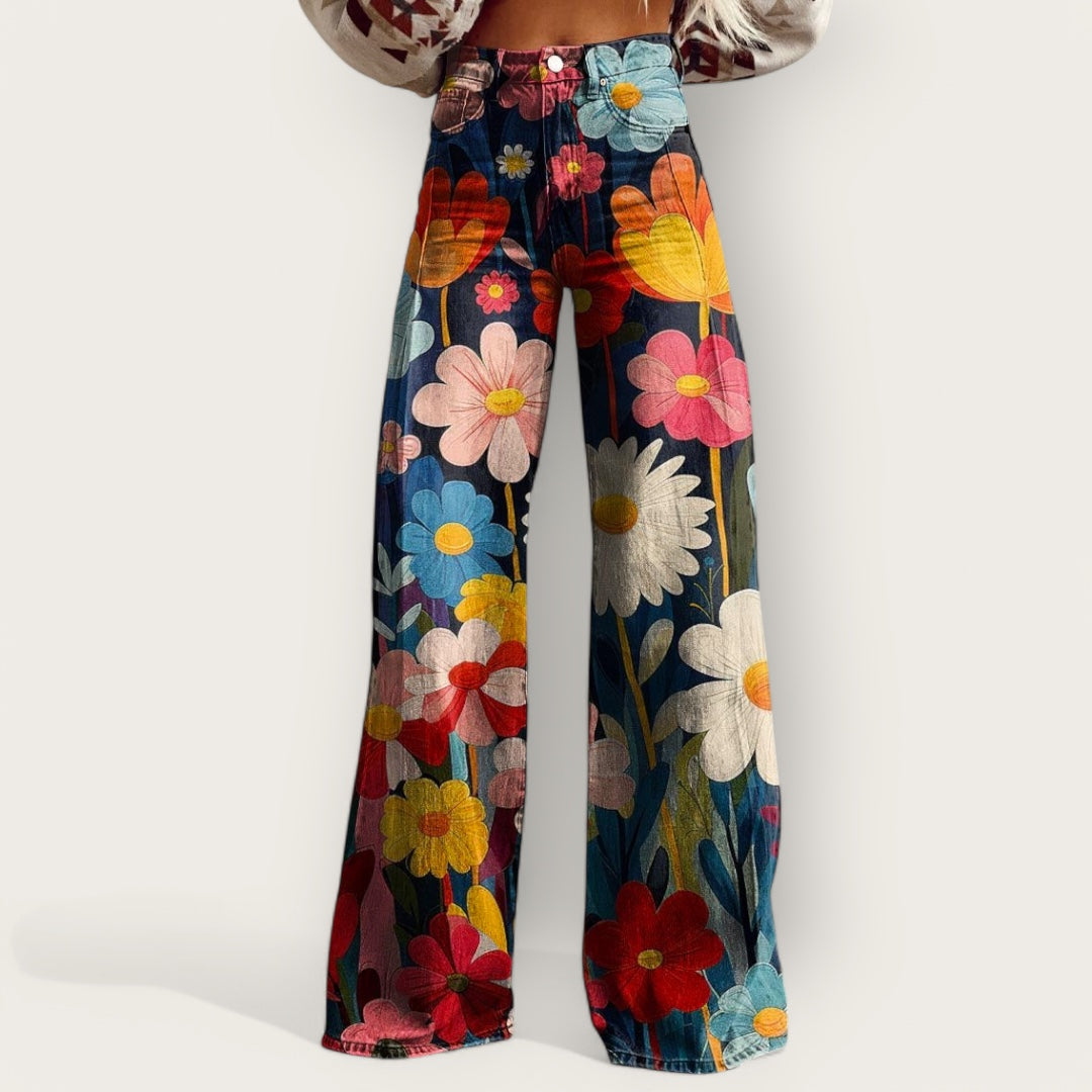 Fleur Vintage Broek
